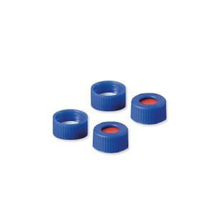 LLG Labware オートサンプラー用バイアル用 青キャップ 100個入 4008228 (1袋(100個入り 目安在庫=○