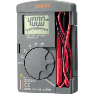 三和電気計器 SANWA ポケット型デジタルマルチメータ PM11｜laplace