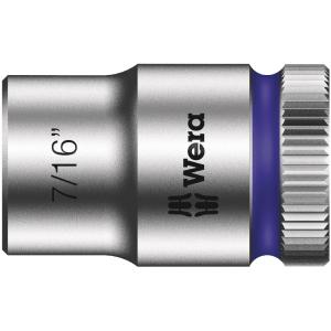 WERA ヴェラ 差込角3/8DR ZYKLOPソケット 六角差込サイズ7/16inch 全長29mm 003573