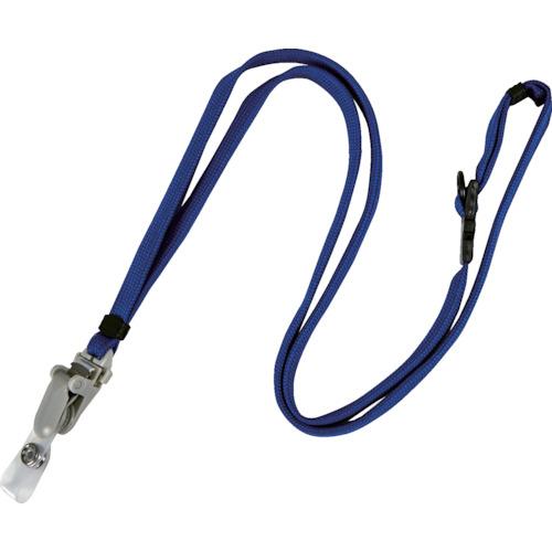 TRUSCO 脱着式名札用ストラップ 青 （ 382-1213 ）