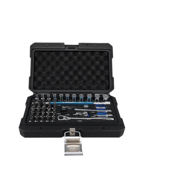 SIGNET シグネット 38点入 差込1/4DR 六角ソケット&amp;ビットセット ケース入 全長187...