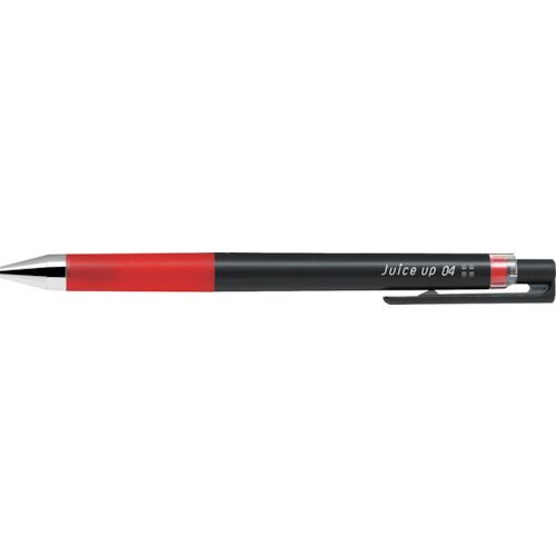 PILOT ゲルインキボールペン ジュースアップ0.4 レッド LJP20S4R （ 385-287...