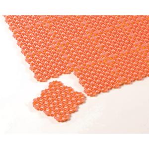 テラモト マーブルマット オレンジ MR0610725 （ 435-2343 ）
