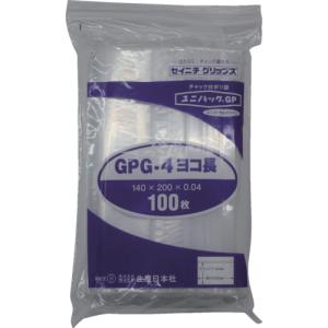 生産日本社 セイニチ 「ユニパックGP」G-4 ヨコ長 140×200×0.04 100枚 GPG4YOKONAGA （ 829-0163 ）