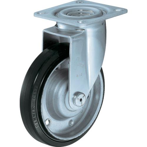 ハンマー 軽量キャスター 旋回式ゴム車輪 125mm 4202S1R125 （ 342-2411 ）