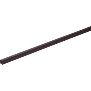 【直送・代引不可】光モール カブセ5.5 長さ1820mm チョコ色 （ 102-8699 ）
