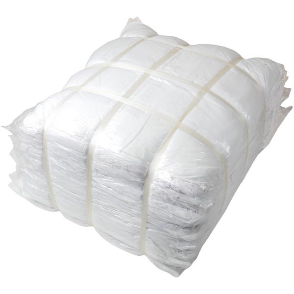 【エースまとめ買い】ACE 白メリヤスウェス(ステッチ)2kg入 20kg MW8820 約30cm...