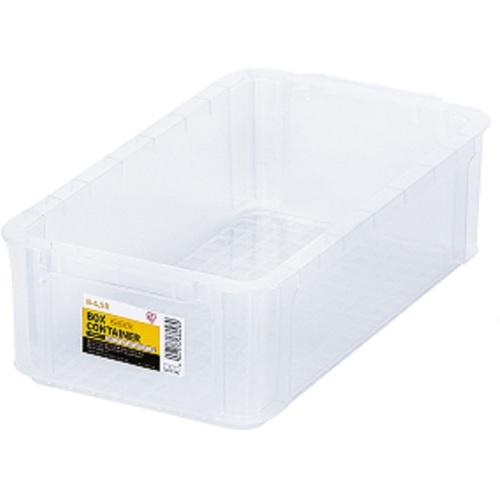 アイリスオーヤマ IRIS 299256 BOXコンテナ B-4.5R クリア B4.5RCL （ ...