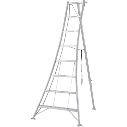 【直送・代引不可】アルインコ住宅機器事業部 アルインコ アルミ製園芸用三脚KWX 天板高さ2.32 ...