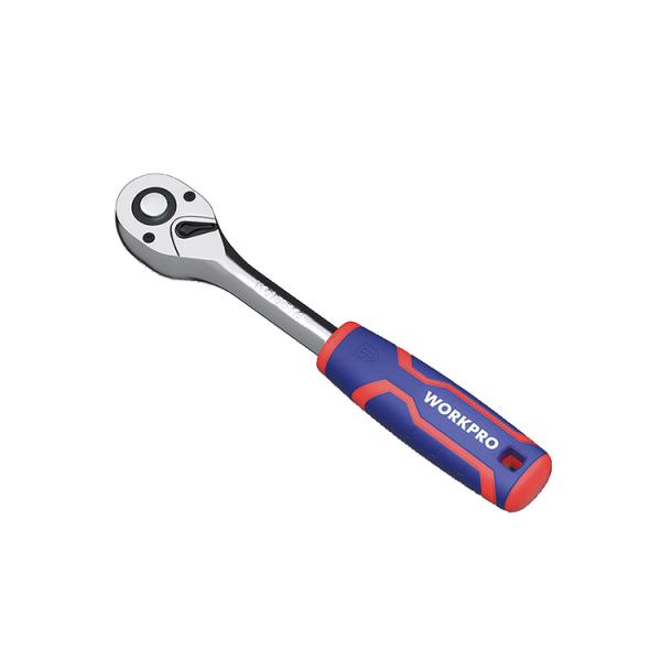 WORKPRO ワークプロ 3/8DR 72ギア クイックリリースラチェットハンドル WP27101...