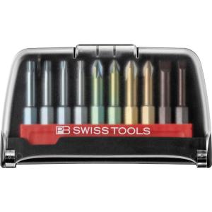 PB SWISS TOOLS ピービースイスツールズ 段付きビット10本組セット (ケース入り) E...