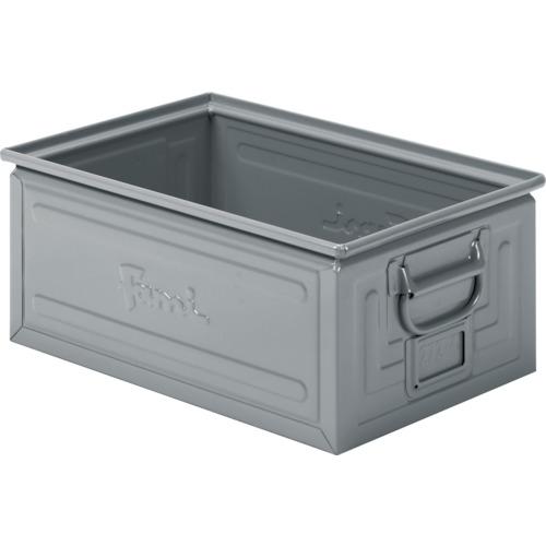 Fami メタルパーツボックス グレー 27L 外寸450×300×200 （ 214-6113 ）