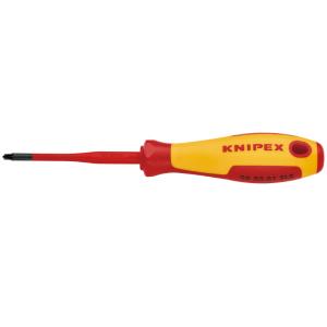 KNIPEX(クニペックス) スリム絶縁ドライバー(マイナス/ポジドライフ 9825-01SLS｜laplace