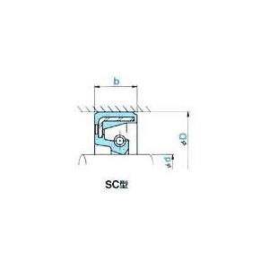 NOK オイルシール SC型 65×82×12 3個入 AC3390E0 