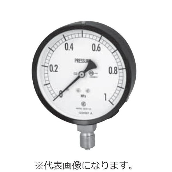 長野計器 普通形圧力計立形(A枠)・φ150 AG10-133X60MPA