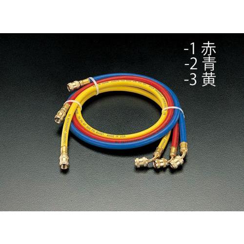 ESCO エスコ 100cm/青 (R12・R22・R502)チャージングホース EA104AK-2