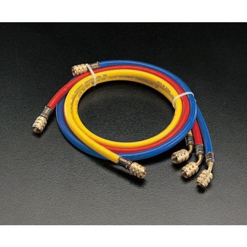 ESCO エスコ 100cm/R404A・R407C チャージングホースセット EA104LM