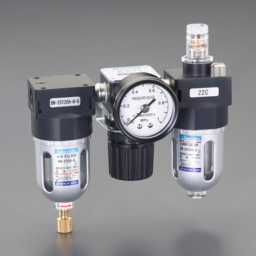 ESCO エスコ Rc 1/4" F.R.L.ユニット EA153CD-12A