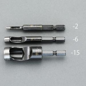 ESCO エスコ 15mm 六角軸サークルポンチ EA824DT-15