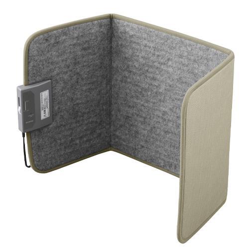 ESCO エスコ AC100V/160W 450x300x480mm デスクパネルヒーター EA89...