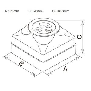 ESCO エスコ 250V/30A 引掛け露出...の詳細画像2
