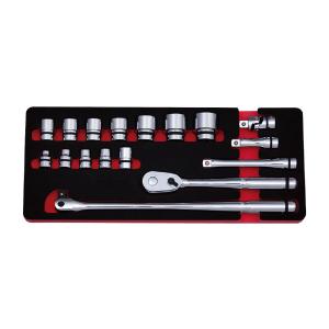 Snap-on スナップオン 3/8SQディープソケット（6角）17mm（SFSM17 