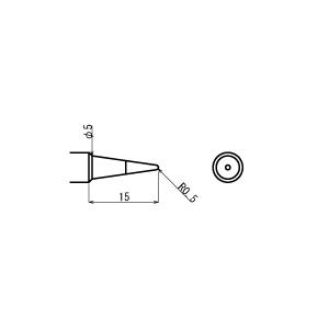 日本ボンコート NLAはんだこて用こて先 SG6-5B