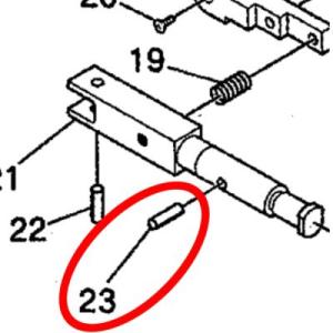 日東工器 BB-10A用部品 スプリングピン3X...の商品画像