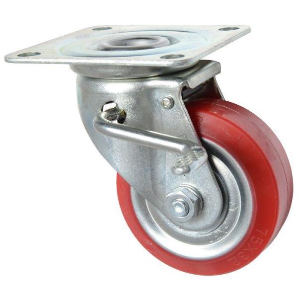 東正車輌 ゴールドキャスター中荷重ストッパー付き WJ-75UB-WS