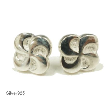 ピアス シルバー925 メンズ 風車 スタッドピアス シルバーピアス silver925 トライバル...