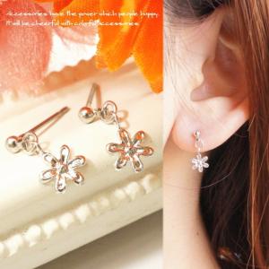 182 ブラック透かし花びら等々のブラック✖︎シルバーアクセ　ピアスorイヤリング 182 ブラック透かし花びら等々のブラック✖︎シルバーアクセ ピアスor