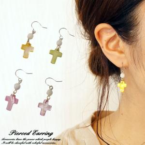 ピアス ロードナイト ソーダライト 天然石 ピンク ブルー アンティーク