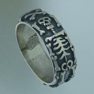 Llife BOTTON BAND RINGシルバーデザインリング LIDnM（リドム） 指輪 リング Llife BOTTON BAND RING メンズ