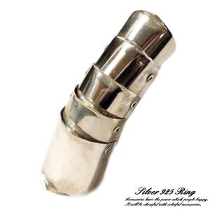 Mexico刻印/アーマーリング/リング/SV925/17号/SLV/メンズ : セカンド