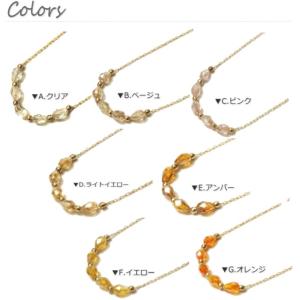 バリエーションが豊富なスワロフスキー ネックレ...の詳細画像1