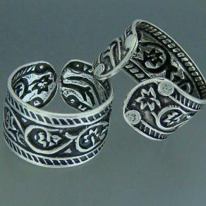 シルバー925 ツル系 花 イヤーカフ デザイン イヤカフ