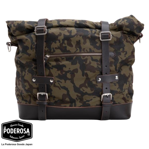 Bariloche 25L サドルバッグ カモフラ サイドバッグ  LaPoderosaGoods ...