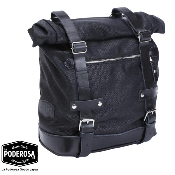 Dakhla 12L サドルバッグ 黒 サイドバッグ LaPoderosaGoods 国内在庫あり ...