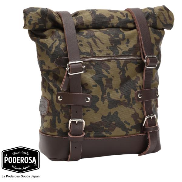 Dakhla 12L サドルバッグ カモフラ サイドバッグ La Poderosa Goods PO...