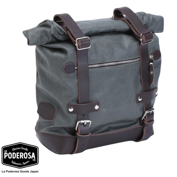 Dakhla 12L サドルバッグ グリーン サイドバッグ  LaPoderosaGoods 国内在...