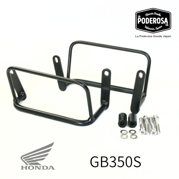 ホンダ GB350S用ブラケット 左右セット ブラック Klickfix対応 LaPoderosaG...