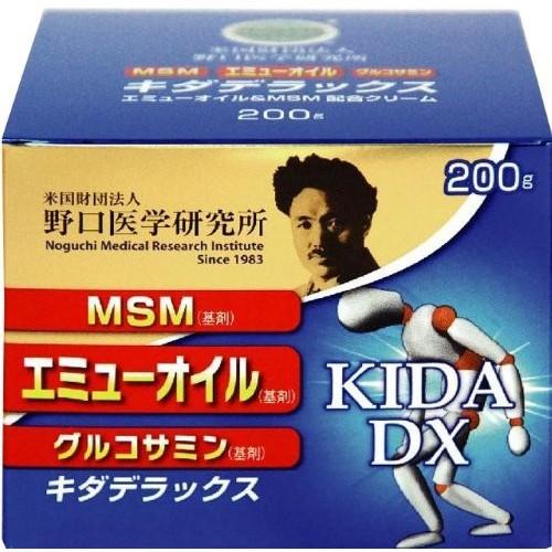送料無料　野口医学研究所 キダデラックス エミューオイル&amp;MSM配合クリーム 200g 　　ボディク...