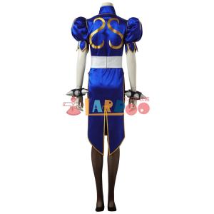 ストリートファイターV 春麗 コスプレ衣装 激...の詳細画像3
