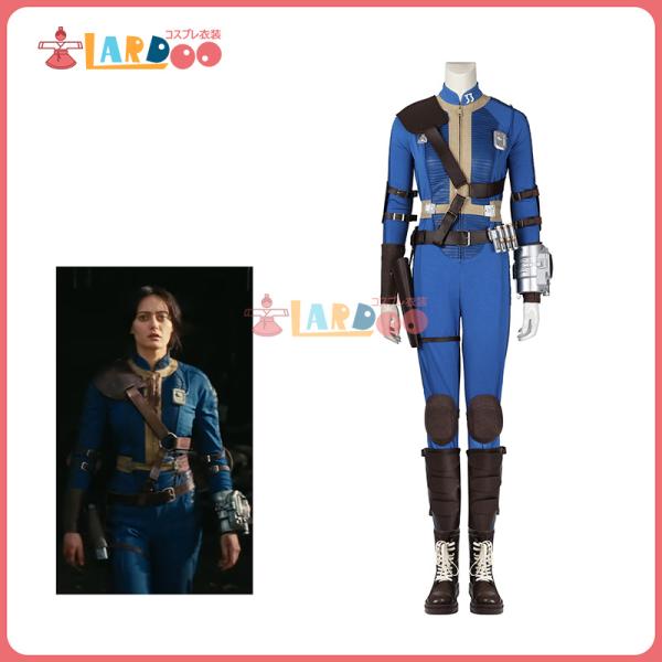 フォールアウト ドラマ Fallout 主人公 Lucy コスチューム コスプレ衣装/靴