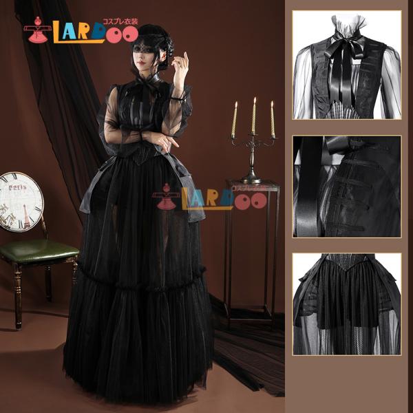 ウェンズデー シーズン2 ウェンズデー・アダムス Wednesday Addams コスプレ衣装 コ...