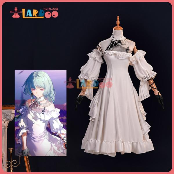 鳴潮 メイチョウ Wuthering Waves フローヴァ-Phrolova 白ワンピース コスプ...