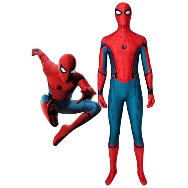シビル・ウォー/キャプテン・アメリカ スパイダーマン Spider-Man ジャンプスーツ コスチュ...