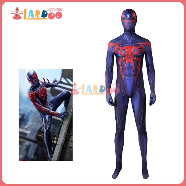 スパイダーマン2099 スパイダーマ Spider-Man 2099 全身スーツ コスプレ衣装 コス...