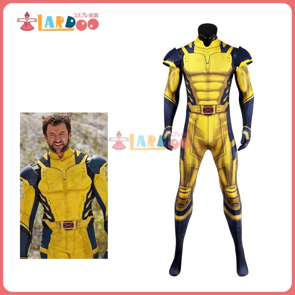 デッドプール3 Deadpool ウルヴァリン/Wolverine 全身タイツ コスプレ衣装 コスチ...