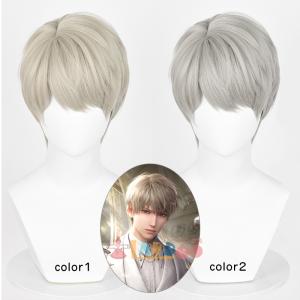恋と深空 ホムラ コスプレウィッグ ネット付き 耐熱 : lardoo
